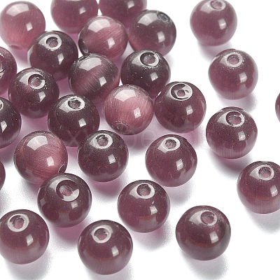 30Pcs Cat Eye Beads CE-CJ0001-01B-1