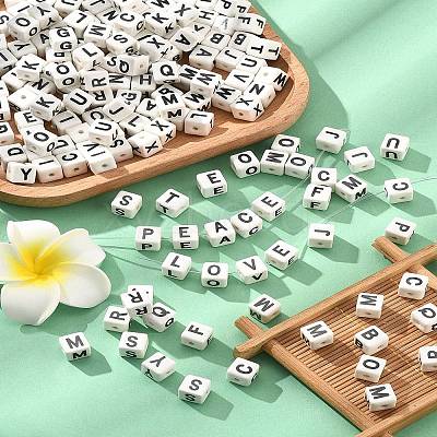 20Pcs Porcelain Beads PORC-FS0001-08O-1