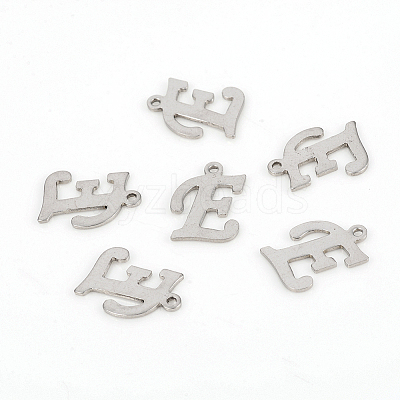Non-Tarnish 201 Stainless Steel Pendants STAS-L244-04E-P-1