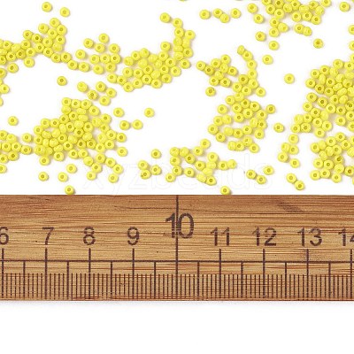 12/0 Grade A Baking Paint Glass Seed Spacer Beads X-SEED-Q009-FJX12-1