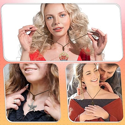 Korea Waxed Polyester Cord Adjustable Necklace Making NJEW-YW00001-1