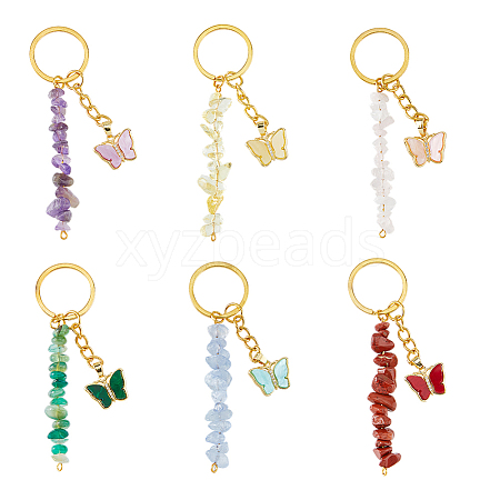 6Pcs 6 Styles KEYC-FH00008-1