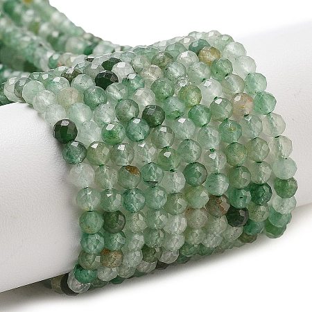 Natural Green Aventurine Beads Strands G-G161-A15-04-1