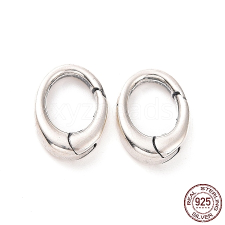 925 Sterling Silver Spring Gate Rings STER-D036-13AS-01-1