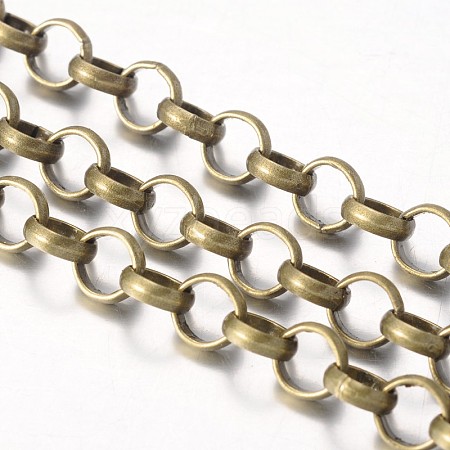 Iron Rolo Chains CHT105Y-AB-1