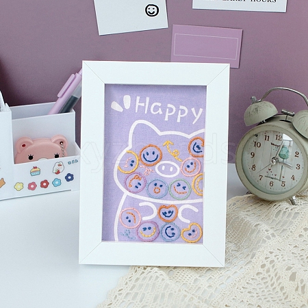 DIY Birthday Gift Embroidery
 Photo Frame Sets PW-WGCE4B7-06-1