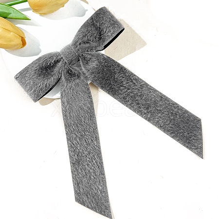 Wool Bowknot Snap Hair Clips PW-WGEB997-04-1