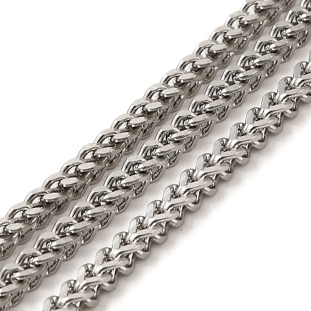 304 Stainless Steel Curb Chains CHS-C013-01A-P-1