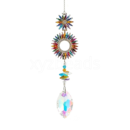 Glass Sun Catcher Pendant PW-WGB92B8-05-1