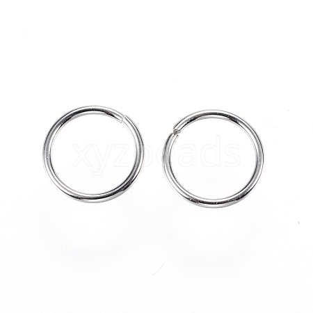 304 Stainless Steel Jump Rings STAS-E147-40P-10mm-1