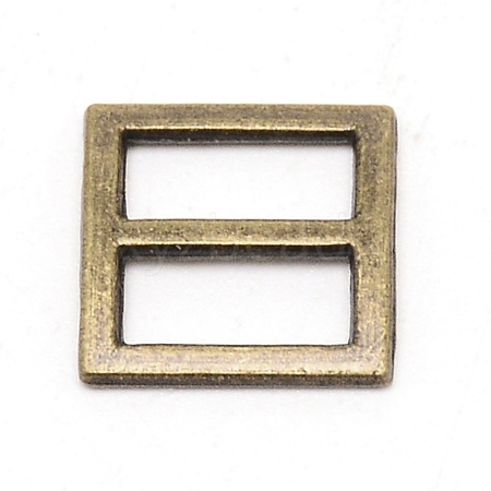 Alloy Slide Buckles FIND-WH0100-46B-AB-1