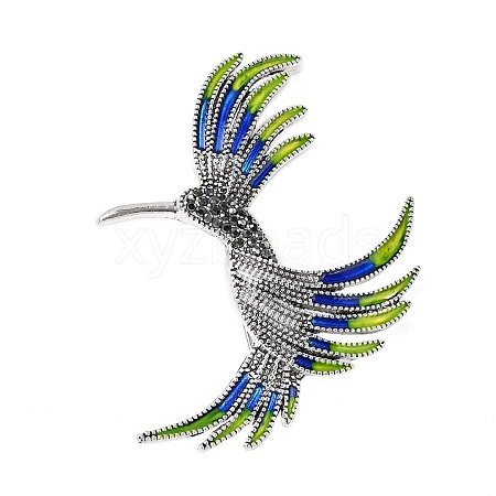 Hummingbird Enamel Pins JEWB-F042-02A-P-1
