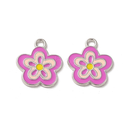 Alloy Enamel Pendants EAP073Y-2-1