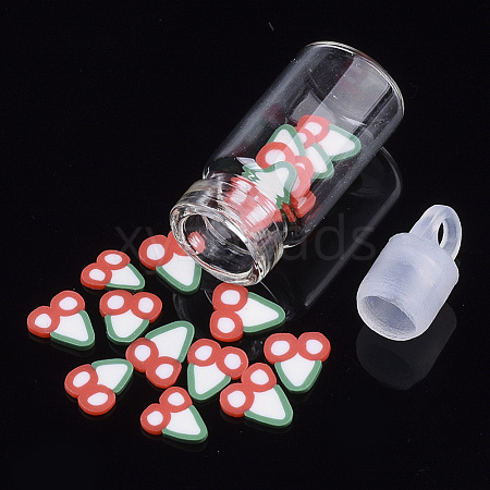 Handmade Polymer Clay Nail Art Decoration Accessories MRMJ-S046-005G-1