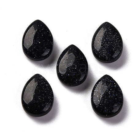 Synthetic Blue Goldstone Beads G-Z066-10A-1