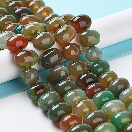 Natural Agate Beads Strands G-G021-03A-12-1