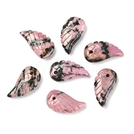 Natural Rhodonite Pendants G-E435-C-14-1