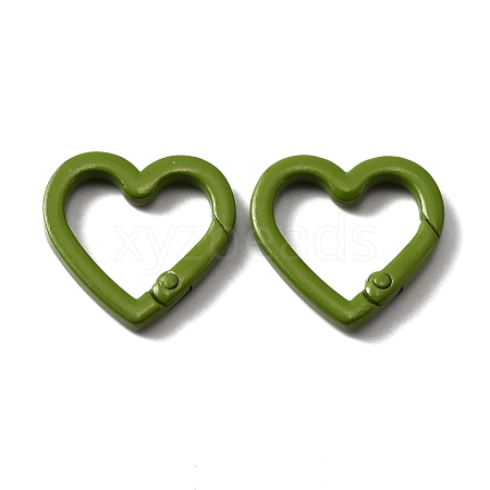 Zinc Alloy Spring Gate Rings FIND-WH0036-28N-1