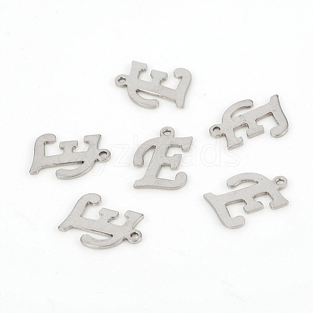 201 Stainless Steel Pendants STAS-L244-04E-P-1