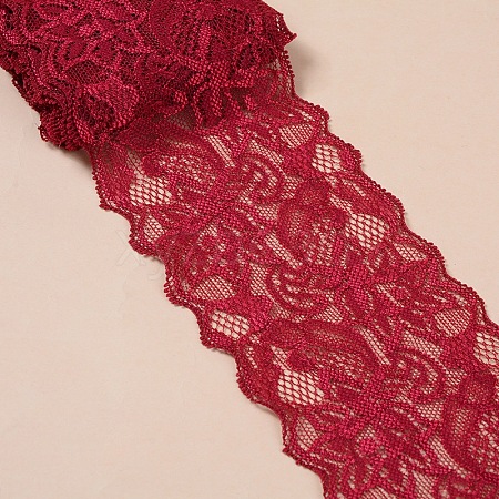 Elastic Lace Trim OCOR-WH0024-A30-1