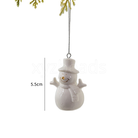 Christmas Porcelain Pendant Decorations PW-WG51DF9-06-1