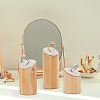 3Pcs 3 Sizes Wood Jewelry Finger Ring Displays Stands RDIS-WH0011-36A-02-6