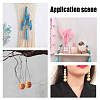   150 Pcs 3 Colors Wooden Beads WOOD-PH0001-49-7