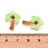 Beach Theme Alloy Enamel Pendants ENAM-T022-33K-3