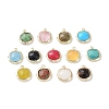 Natural & Synthetic Mixed Gemstone Pendants G-G012-09D-2