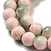 Synthetic Turquoise Dyed Beads Strands G-E594-24L-2