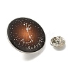 Twelve Constellation Creative Alloy Badges Constellation Brooches JEWB-S033-01P-H-3