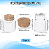 Glass Jar Glass Bottles Bead Containers AJEW-SP0003-91B-2