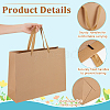 60Pcs Kraft Paper Bags with Handles ABAG-WA0001-15-5
