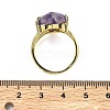 Brass Cuff Open Rings RJEW-D347-01G-13-5