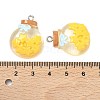 Transparent Resin Pendants LS-RESI-K203-19-4