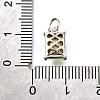 Brass Glass Charms KK-V011-36P-A-3