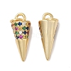 925 Sterling Silver Micro Pave Cubic Zirconia Charms STER-I010-12G-1