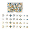 32Pcs 16 Style Alloy Enamel Pendants ENAM-TA0001-35-10