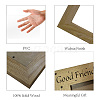 Rectangle Wood Photo Frames AJEW-WH20021-021-3