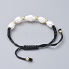 Braided Bead Bracelets BJEW-JB04820-01-2