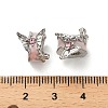 Alloy Rhinestone European Beads FIND-Q115-02P-3