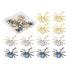 18Pcs 3 Colors Halloween Rack Plating Alloy Pendants FIND-TA0002-05-19