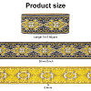 Ethnic Style Embroidery Polyester Ribbons OCOR-WH0060-87-2