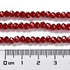 Baking Painted Imitation Jade Glass Bead Strands DGLA-A034-J4MM-A29-3