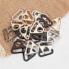 ANATTASOUL 32Pcs 4 Colors Alloy Adjuster Triangle Buckles AJEW-AN0007-14-6