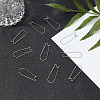 304 Stainless Steel Hoop Earring Settings STAS-UN0018-22P-4