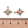 Ion Plating(IP) 316 Stainless Steel Enamel Charms STAS-U014-69G-3