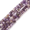 Natural Amethyst Beads Strands G-F631-A52-1