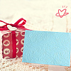 6Pcs 6 Styles Plastic Embossing Folders DIY-SP0005-35-5