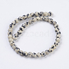 Natural Dalmation Jasper Beads Strands G-G515-4mm-06-2